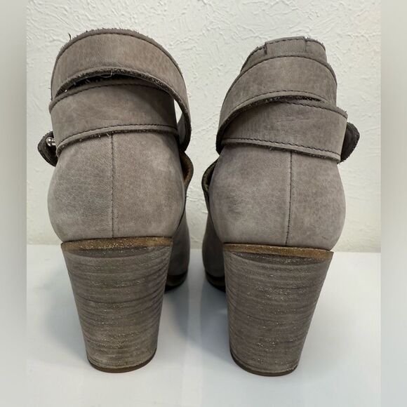 Rag & Bone Harrow Ankle Boots Light Grey Size 38 (US 7.5) VGUC - Picture 4 of 7